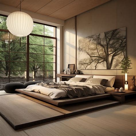 Japanese Style Bedrooms An Ode To Naturalistic Proportions And