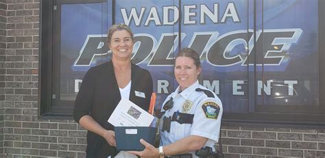 Today Is National Police Woman Wadena Police Department