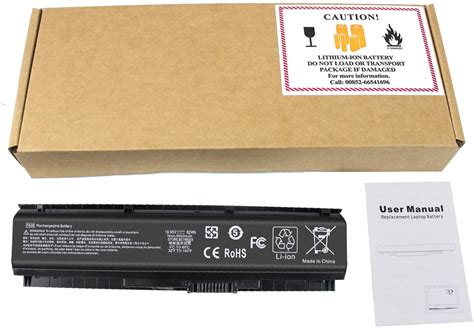 11 1V 62wh PA06 HSTNN DB7K Laptop Battery Compatible With HP Omen 17 17