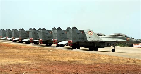 Indian Navy Mig K Fulcrum D Carrier Borne Fighter Jet Bharat