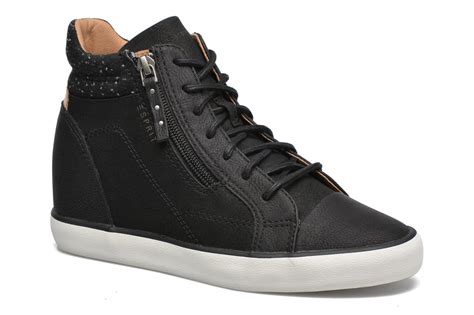 Esprit Star Wedge 2 Zwart Sneakers Chez Sarenza 263362