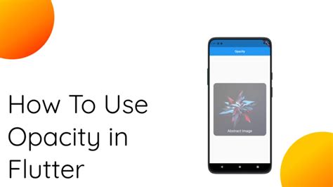 Flutter A To Z Opacity Youtube