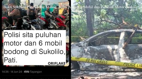 Bukti Sukolilo Pati Sarang Maling Polisi Angkut Mobil Dan Puluhan