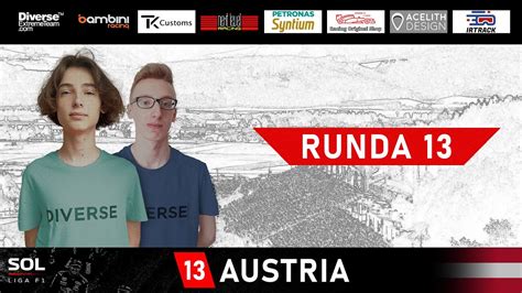 SOL F1 RUNDA 13 Austria Czy W Styrii Poznamy Mistrza YouTube