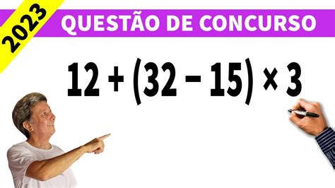 Questão De Expressão Numérica 3 O Resultado Da Expressão Numérica 12