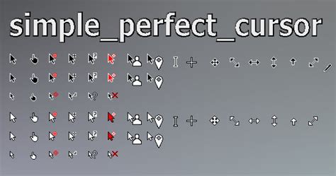 Simple Perfect Cursors By Potatoddas On Deviantart