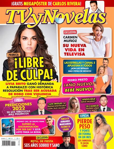 TV y Novelas México Magazine Subscription Digital Televisa Carlo