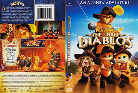 Puss In Boots The Three Diablos - Movie DVD Scanned Covers - Puss In ...