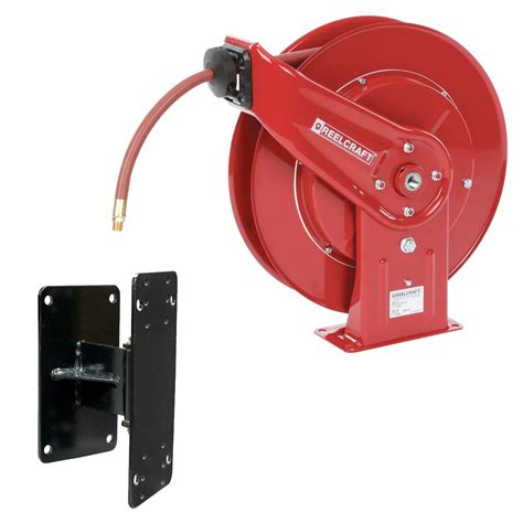Reelcraft 7850 Olp 12 X 50 Spring Driven Hose Reel Wswing Bracket