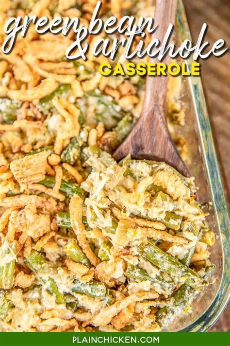 Green Bean Artichoke Casserole A Delicious Twist On Our Traditional