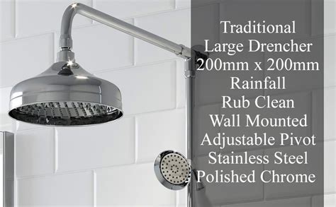 Park Lane Traditional Chrome Thermostatic Mixer Shower Crosshead Valve