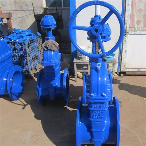 Large Size Bs5163 Dn400 Ductile Iron Resilient Seated Wedge Gate Valve Pn16 China Cast Iron