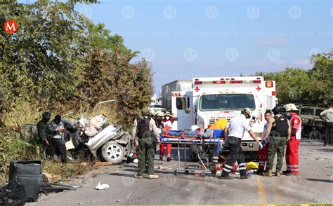 Mueren Dos Personas En Choque Entre Autob S Y Particular Carretera