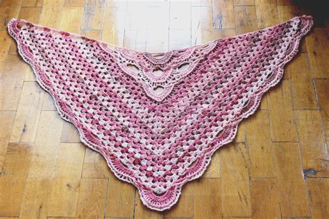 Crochet Triangle Scarf Pattern Crochet Shawl Pattern Etsy