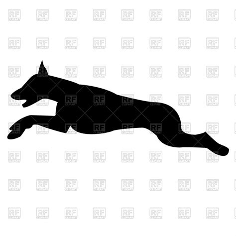 Dog Running Silhouette at GetDrawings | Free download