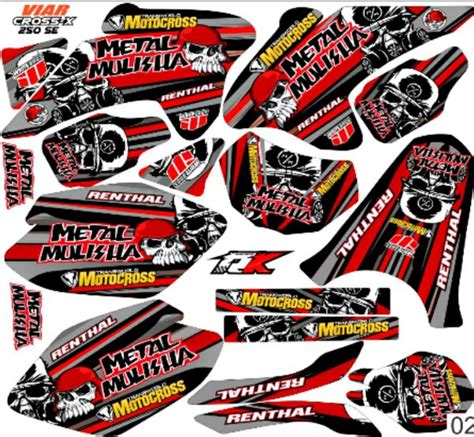 Jual Decal Sticker Striping Fullbody Variasi Viar Cross Se Di