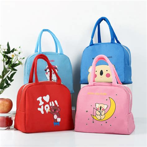 Jual Tas Bekal Karakter Iconic Insulated Lunch Bag Cooler WAJAH KARTUN