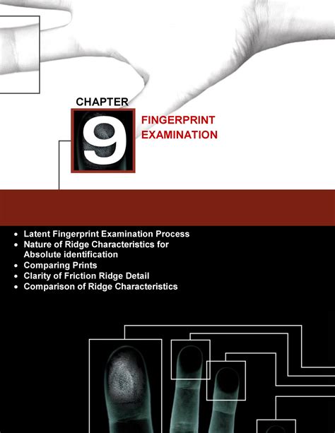 Forensic Personal Identification Techniques CHAPTER FINGERPRINT