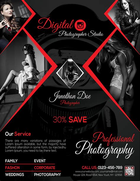 Photography Business Flyer on Behance