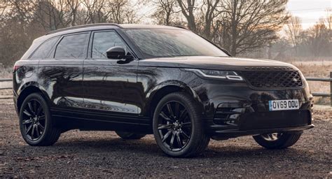 Range Rover Velar Black Wallpaper 4k