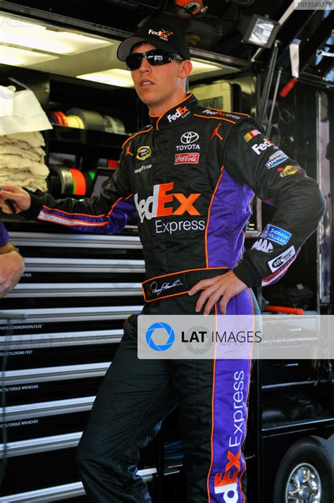 February Daytona Beach Florida Usa Denny Hamlin