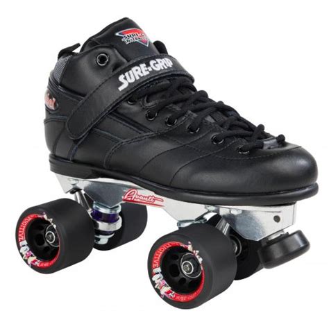 Sure Grip Rebel Avanti Aluminium Quad Skates Black