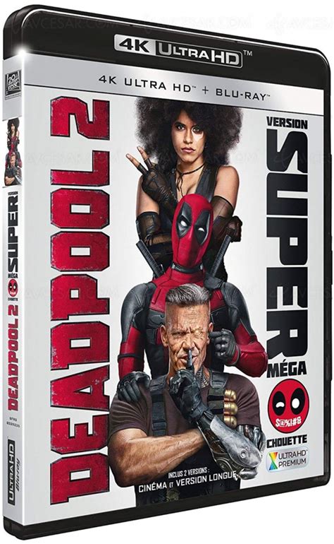 Deadpool 4k Ultra Hd Blu Ray Et Coffret Collector Licorne Les Visuels