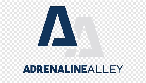 Adrenaline Alley Skate Park Logo Graphic Design Brand Skateboard Blue