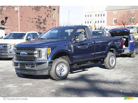 2017 Blue Jeans Ford F250 Super Duty Xl Regular Cab 4x4 117773452 Car Color