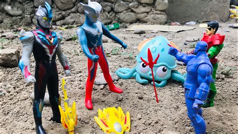 Ultraman Zero Kaleng Kaleng Jatuh Ke Jurang Ultraman Z Sedih Ultraman