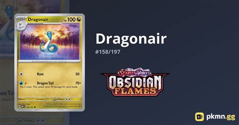 Dragonair 158197 Obsidian Flames Pkmngg