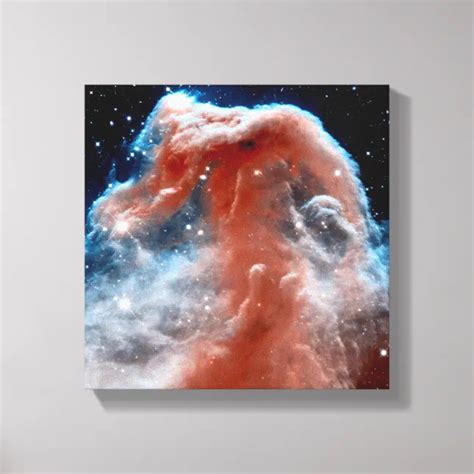 Horsehead Nebula Infrared - Hubble Space Photo Canvas Print | Zazzle