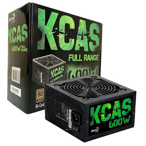 Fonte Gamer Kcas W Plus Bronze Pfc Ativo Aerocool Intervia