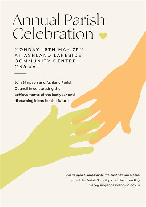 Annual Parish Celebration – Simpson and Ashland Parish Council