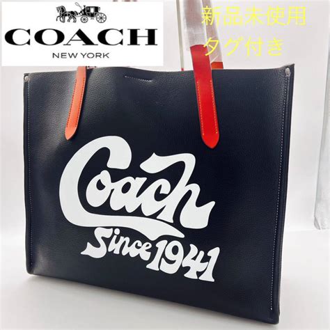 【未使用】【1円スタート】コーチ Coach Coach メンズ バッグ レザー 大容量 肩掛け リレー トート A4 正規品 新品 未使用