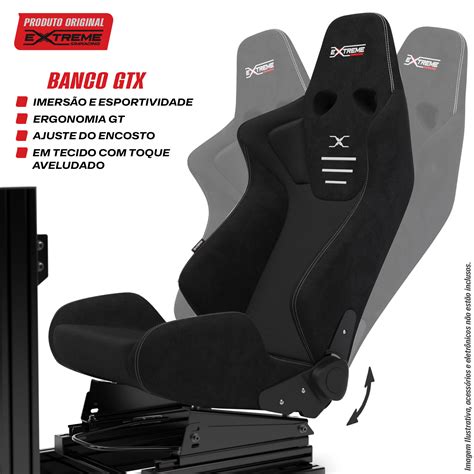 Cockpit Ax Gtx Preto Cockpit Ax Gtx Preto Extreme Simracing