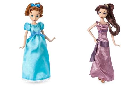 Megara and Wendy Classic Dolls Now Available on shopDisney