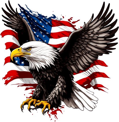 USA Eagle Flag