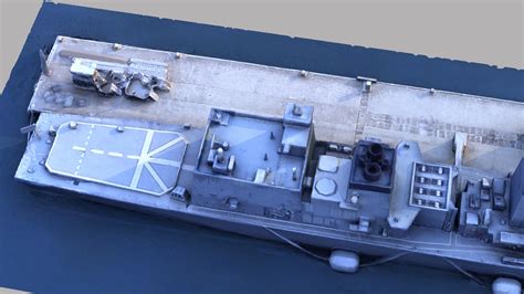 Warship 3D Model - TurboSquid 2039598