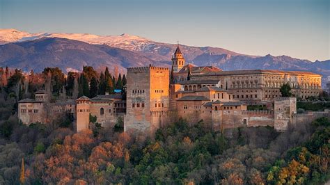 HD wallpaper: granada, mountain village, landmark, spain, mountainous landforms | Wallpaper Flare