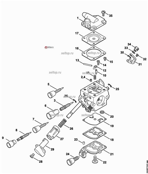 Stihl Fs 130 Carburetor Diagram