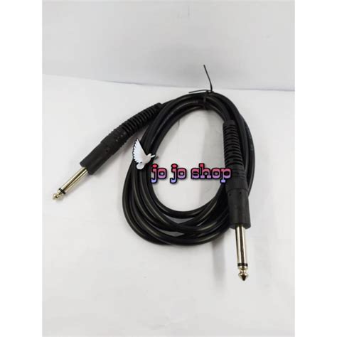 Jual Guitar Wire Mic Jack Akai Mm Male M Kabel Gitar Jek Mik