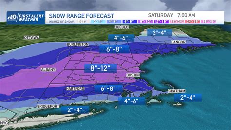 How Much Snow Are We Getting Tomorrow in Massachusetts? – NBC Boston