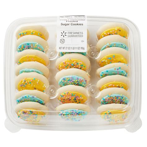 Freshness Guaranteed Frosted Sugar Cookies 27 Oz 20 Count Nutrition And Ingredients Good Eats