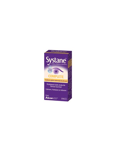 Systane Complete Picaturi Oftalmice Lubrifiante X 10 Ml