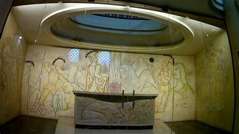 Mural By Jean Cocteau 1960 At Notre Dame De France Church Leicester