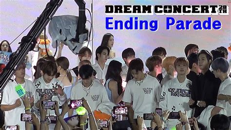 Fancam Ending Parade Dream Concert By 사나오효오효 Youtube