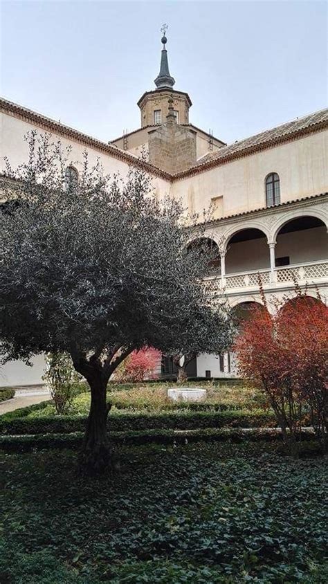 Patio Del Hospital De Santa Cruz St Cross Hospital Toledo Spain Museo