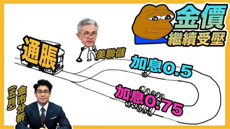 【金價｜市場分析】 金價幾時會升｜ 黃金價格連跌四週 通脹出現見頂跡象｜本週現貨金買賣策略 【金市快報】 Youtube