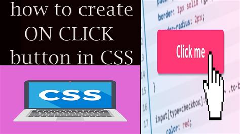 How To Create Onclick Button Function In Css Youtube